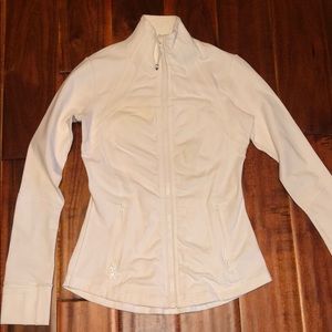 White lululemon define jacket